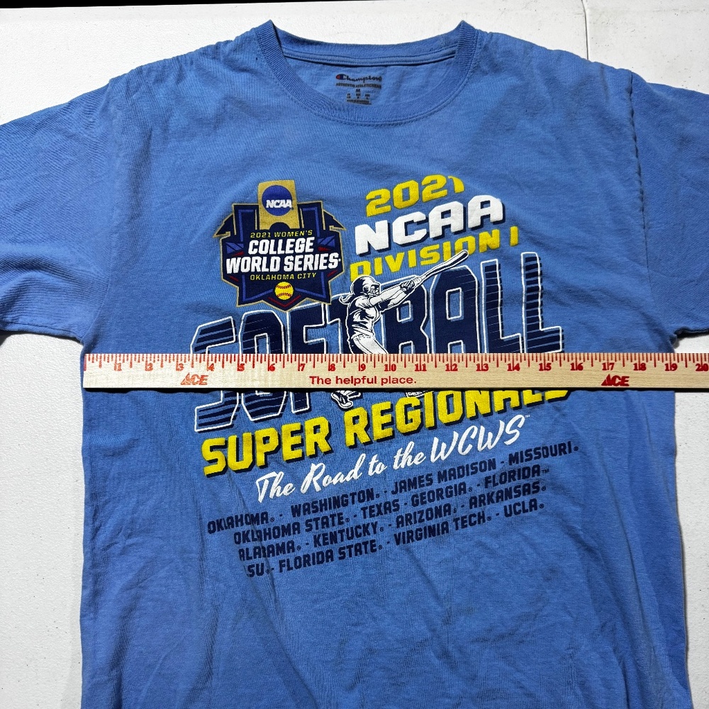 WCWS 2021 Super Regional Softball graphic t-shirt